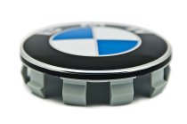 NEW SET OF 4 GENUINE BMW WHEEL CENTER CAPS 68MM (FOR EARLIER 5X120PCD WHEELS)