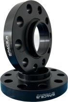 NEW 10/12/15/20mm BLACK SPACE R WHEEL SPACERS - (2 PAIRS INC BOLTS ) 5x120 72.6 CB
