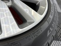 USED 17 INCH GENUINE BMW STYLE 655 DOUBLE SPOKE ALLOY WHEELS,GC, LIGHT GUNMETAL WITH POLISHED FACE,INC VG RUNFLAT TYRES 5x120
