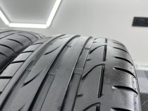 USED 17 INCH GENUINE BMW STYLE 655 DOUBLE SPOKE ALLOY WHEELS,GC, LIGHT GUNMETAL WITH POLISHED FACE,INC VG RUNFLAT TYRES 5x120