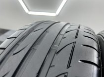 USED 17 INCH GENUINE BMW STYLE 655 DOUBLE SPOKE ALLOY WHEELS,GC, LIGHT GUNMETAL WITH POLISHED FACE,INC VG RUNFLAT TYRES 5x120