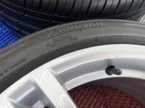 USED 18 INCH GENUINE BMW STYLE 400 M SPORT ALLOY WHEELS,WIDER REARS, VGC CONDITION INC VG NON RUNFLAT TYRES 5x120