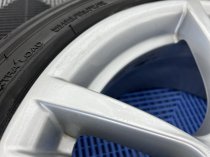 USED 18 INCH GENUINE BMW STYLE 400 M SPORT ALLOY WHEELS,WIDER REARS, VGC CONDITION INC VG NON RUNFLAT TYRES 5x120