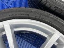USED 18 INCH GENUINE BMW STYLE 400 M SPORT ALLOY WHEELS,WIDER REARS, VGC CONDITION INC VG NON RUNFLAT TYRES 5x120