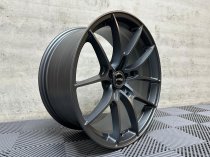 NEW 18 INCH STROM STR-F1 FLOW FORGED ALLOY WHEELS IN SATIN GUNMETAL WITH DEEPER CONCAVE 9" REAR OPTION 5x120