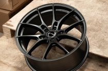 NEW 19 INCH STROM STR-F1 FLOW FORGED ALLOY WHEELS IN SATIN GUNMETAL WITH DEEPER CONCAVE 9.5" REAR OPTION 5x120