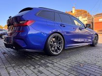 NEW 19 INCH STROM STR-F1 FLOW FORGED ALLOY WHEELS IN SATIN GUNMETAL WITH DEEPER CONCAVE 9.5" REAR OPTION 5x120