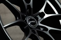 NEW 19 INCH STROM STR-F1 FLOW FORGED ALLOY WHEELS IN SATIN GUNMETAL WITH DEEPER CONCAVE 9.5" REAR OPTION 5x112