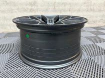 NEW 20 INCH STROM STR-F1 FLOW FORGED ALLOY WHEELS IN SATIN GUNMETAL WITH DEEPER CONCAVE 9.5" REAR OPTION 5x112
