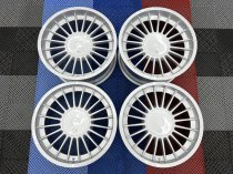 NEW 18 INCH ALPIN HARDLINE DISHED ALLOY WHEELS IN SILVER WITH DEEPER DISH 9" REARS 5x120/112