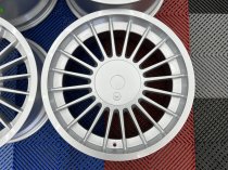 NEW 18 INCH ALPIN HARDLINE DISHED ALLOY WHEELS IN SILVER WITH DEEPER DISH 9" REARS 5x120/112