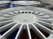 NEW 18 INCH ALPIN HARDLINE DISHED ALLOY WHEELS IN SILVER WITH DEEPER DISH 9" REARS 5x120/112