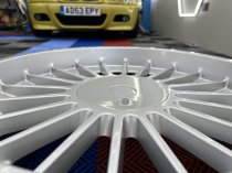 NEW 18 INCH ALPIN HARDLINE DISHED ALLOY WHEELS IN SILVER WITH DEEPER DISH 9" REARS 5x120/112