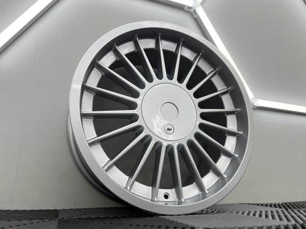 NEW 18 INCH ALPIN HARDLINE DISHED ALLOY WHEELS IN SILVER WITH DEEPER DISH 9" REARS 5x120/112