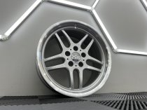 New 18 Inch M Parallel Deep Dish Style Alloy Wheels In Silver With Polished Dish And Deeper 9.5″ Rears 5x120