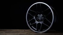 NEW 18 INCH 3SDM 0.09 ALLOY WHEELS IN MATT BLACK WITH POLISHED LIP 5x100