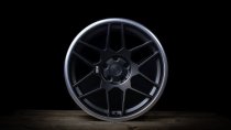 NEW 18 INCH 3SDM 0.09 ALLOY WHEELS IN MATT BLACK WITH POLISHED LIP 5x100