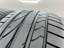 USED 20 INCH GENUINE STYLE 177 CROSS SPOKE ALLOY WHEELS FROM E70 E71 X5/6, FULLY REFURBED IN GLOSS BLACK, 11J REAR, INC RUNFLAT TYRES 5x120
