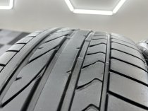 USED 20 INCH GENUINE STYLE 177 CROSS SPOKE ALLOY WHEELS FROM E70 E71 X5/6, FULLY REFURBED IN GLOSS BLACK, 11J REAR, INC RUNFLAT TYRES 5x120