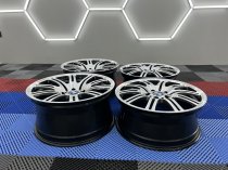 Used 19 Inch Genuine BMW Style 67M E46 M3 Polished Alloy Wheels, Wide Rear, Fully Refurbished 5x120