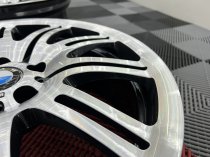 Used 19 Inch Genuine BMW Style 67M E46 M3 Polished Alloy Wheels, Wide Rear, Fully Refurbished 5x120