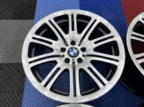 Used 19 Inch Genuine BMW Style 67M E46 M3 Polished Alloy Wheels, Wide Rear, Fully Refurbished 5x120