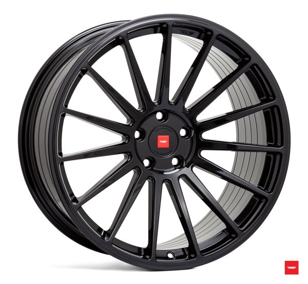 NEW 20 INCH ISPIRI FFP2 ALLOY WHEELS IN CORSA GLOSS BLACK WITH DEEPER CONCAVE REAR OPTIONS 5x112