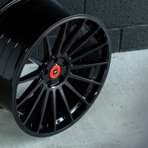 NEW 20 INCH ISPIRI FFP2 ALLOY WHEELS IN CORSA GLOSS BLACK WITH DEEPER CONCAVE REAR OPTIONS 5x112