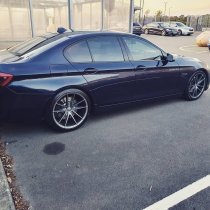 NEW 20 INCH VEEMANN V-FS25 ALLOY WHEELS IN GRAPHITE SMOKE MACHINED WITH DEEPER CONCAVE 10" REAR OPTION 5x112
