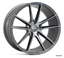 NEW 20 INCH VEEMANN V-FS25 ALLOY WHEELS IN GRAPHITE SMOKE MACHINED WITH DEEPER CONCAVE 10″ REAR OPTION 5x112