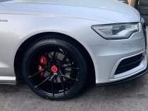 NEW 20 INCH VEEMANN V-FS39 ALLOY WHEELS IN GLOSS BLACK WITH DEEPER CONCAVE 10" REAR OPTION 5x112