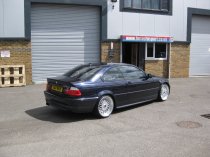 NEW 18 INCH DARE DR RS ALLOY WHEELS IN SILVER WITH POLISHED DISH AND CHROME RIVETS, DEEP DISH 9.5" REAR OPTION