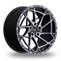 NEW 18 INCH RADI8 R8 HS9 ALLOY WHEELS IN DARK MIST 5x112