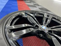Used 20 Inch Genuine BMW Style 648M Alloy Wheels Fully Refurbished In Gloss Black, Deeper 10 Inch Rears Including Tyres And TPMS, 5x112