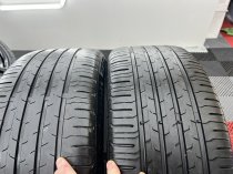 USED 18 INCH GENUINE BMW STYLE 386M ALLOY WHEELS, FULLY REFURBISHED IN GLOSS BLACK, WIDER REARS, INC VG TYRES (NEW REARS) 5x120