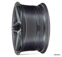 NEW 18 INCH VEEMANN V-FS46 ALLOY WHEELS IN GRAPHITE SMOKE MACHINED WITH DEEPER CONCAVE 9" REAR OPTION 5x112