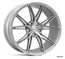 NEW 18 INCH VEEMANN V-FS49 ALLOY WHEELS IN SILVER MACHINED WITH DEEPER CONCAVE 9″ REAR OPTION 5x112