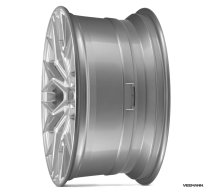 NEW 18 INCH VEEMANN V-FS51 ALLOY WHEELS IN SILVER WITH MACHINED WITH DEEPER CONCAVE 9" REAR OPTION 5x112