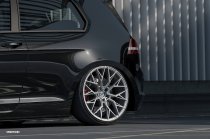 NEW 18 INCH VEEMANN V-FS51 ALLOY WHEELS IN SILVER WITH MACHINED WITH DEEPER CONCAVE 9" REAR OPTION 5x112