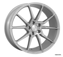 NEW 18 INCH VEEMANN V-FS52 ALLOY WHEELS IN SILVER MACHINED WITH DEEPER CONCAVE 9″ ALL ROUND 5x112