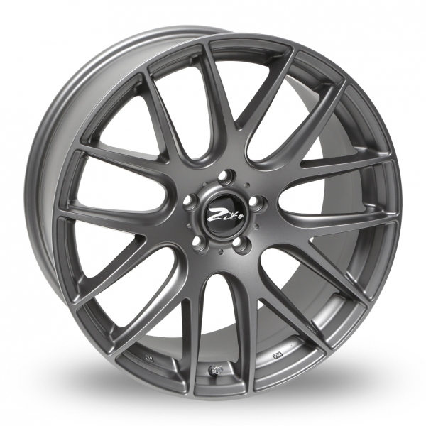 NEW 18 INCH ZITO 935 CSL GTS ALLOY WHEELS IN MATT GUNMETAL,DEEPER CONCAVE 9.5" ALL ROUND 5x112
