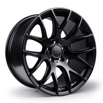 NEW 19 INCH 3SDM 0.01 ALLOY WHEELS IN MATT BLACK 5x112