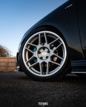 NEW 19 INCH 3SDM 0.09 ALLOY WHEELS IN MATT SILVER WITH POLISHED LIP AND DEEPER CONCAVE 10" REAR OPTION 5x112