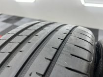 USED 18 INCH GENUINE BMW STYLE 208 1 SERIES M SPORT ALLOY WHEELS,WIDE REARS, FULLY REFURBED INC GOOD TYRES 5x120