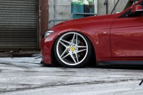 NEW 19 INCH VEEMANN V-FS46 ALLOY WHEELS IN SILVER MACHINED WITH DEEPER CONCAVE 9.5" REAR OPTION 5x112