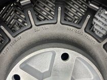 NEW 18 INCH FOX RZO ALLOY WHEELS IN SATIN BLACK LOAD RATED 1000KG FORD TRANSIT CUSTOM 5x160