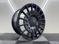 New 18 Inch MSRT Style RZO Alloy Wheels In Satin Black Load Rated 1050KG Ford Transit Custom 5x160