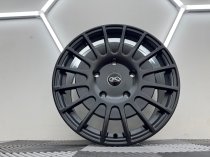 New 18 Inch MSRT Style RZO Alloy Wheels In Satin Black Load Rated 1050KG Ford Transit Custom 5x160