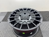 New 18 Inch MSRT Style RZO Alloy Wheels In Satin Black Load Rated 1050KG Ford Transit Custom 5x160