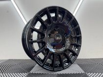 New 18 Inch MSRT Style RZO Alloy Wheels In Gloss Black Load Rated 1250KG Ford Transit Custom 5x160